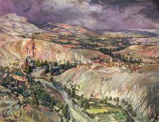 Landscape of Navarre c1939? Creator: Ignacio Zuloaga
