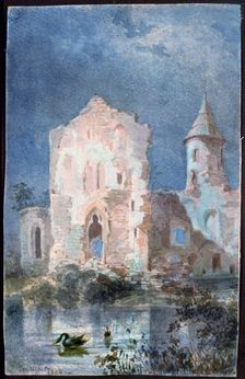 Landscape of Eygue 1833. Artist: Alexandre Pouchkine