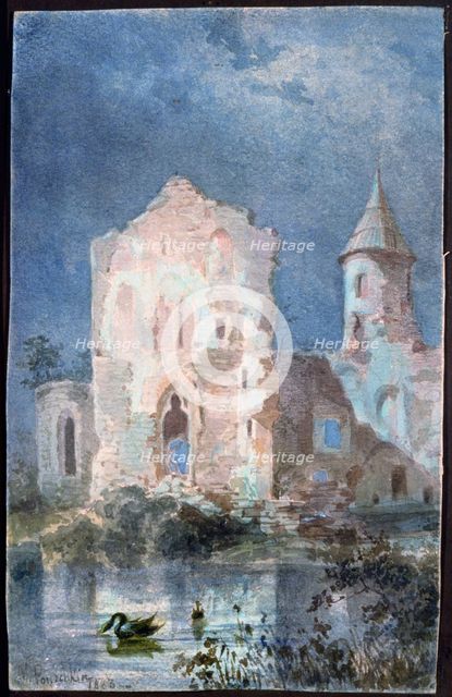 'Landscape of Eygue', 1833. Artist: Alexandre Pouchkine