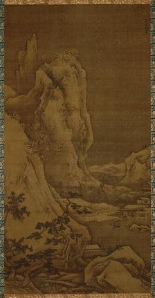 Landscape of Four Seasons: Winter, 15th century. Creator: Sesshu; Toyo (1420-1506)