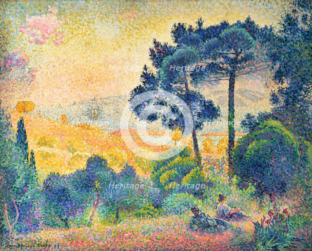 Landscape of Provence, 1898. Creator: Cross, Henri Edmond (1856-1910).