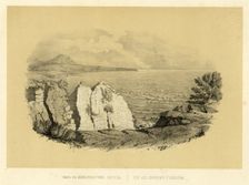 Landscape of the Vicinity of Okhotsk, 1856. Creator: Ivan Dem'ianovich Bulychev