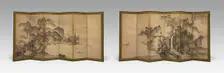 Landscape of the Four Seasons, About 1560. Creator: Sesson Shukei