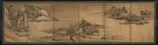 Landscape of the Four Seasons, early 1500s. Creator: Yi Sumun (Korean, b. c. 1404)