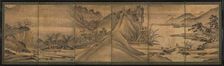 Landscape of the Four Seasons, early 1500s. Creator: Yi Sumun (Korean, b. c. 1404)