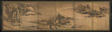 Landscape of the Four Seasons, early 1500s. Creator: Yi Sumun (Korean, b. c. 1404)