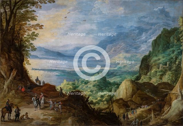 Landscape of the Ocean and the Sea, c1623. Creator: Joos de Momper, the younger.