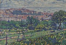 Landscape of Trieste, 1912. Creator: Marussig, Pietro (1879-1937)