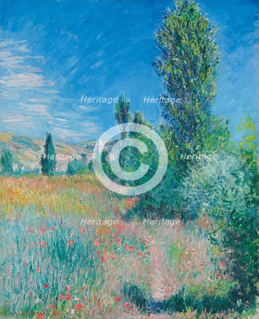 Landscape on Saint-Martin Island, 1881. Creator: Monet, Claude (1840-1926).