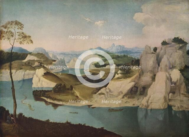 'Landscape: a River among Mountains', c1600. Artist: Unknown.