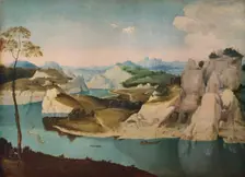 Landscape: a River among Mountains c1600