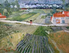 Landscape at Auvers after Rain 1890. Artist: Vincent van Gogh