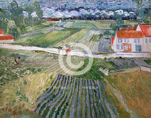 'Landscape at Auvers after Rain', 1890.  Artist: Vincent van Gogh