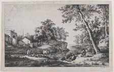 Landscape at Ambronay, 1796. Creator: Jean-Jacques de Boissieu