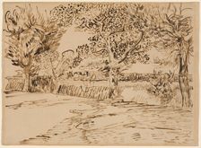 Landscape at Arles, July 1888. Creator: Vincent van Gogh