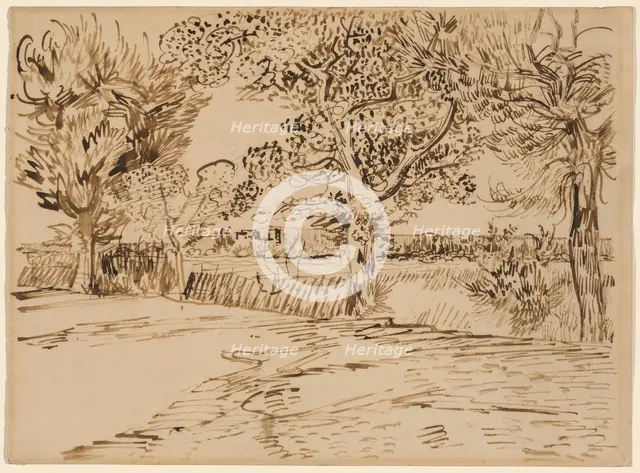 Landscape at Arles, July 1888. Creator: Vincent van Gogh.