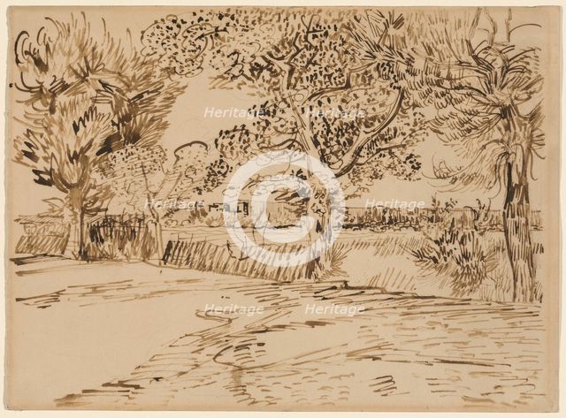 Landscape at Arles, July 1888. Creator: Vincent van Gogh.