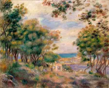 Landscape at Beaulieu 1899. Artist: Pierre-Auguste Renoir