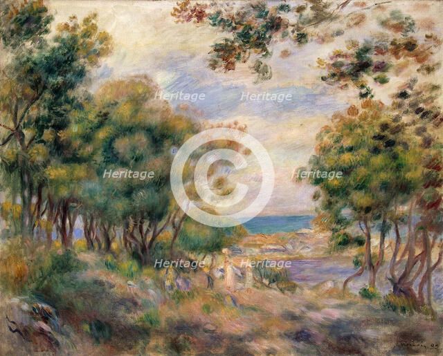 'Landscape at Beaulieu', 1899.  Artist: Pierre-Auguste Renoir