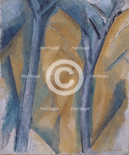 Landscape at L'Estaque, 1908. Creator: Dufy, Raoul (1877-1953).