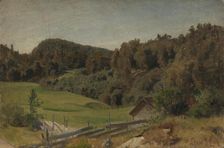 Landscape at Ljan, 1858. Creator: Hans Gude