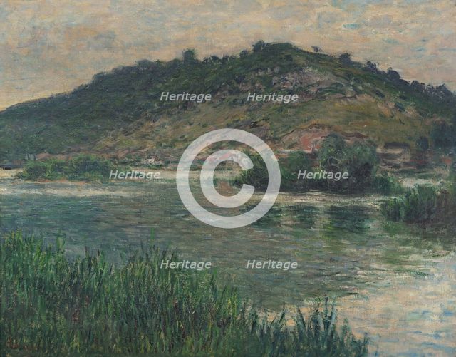 Landscape at Port-Villez, 1883. Creator: Monet, Claude (1840-1926).