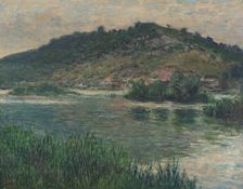 Landscape at Port-Villez, 1883. Creator: Monet, Claude (1840-1926)