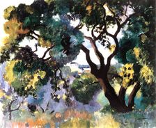 Landscape at St Tropez 1905. Artist: Henri Manguin
