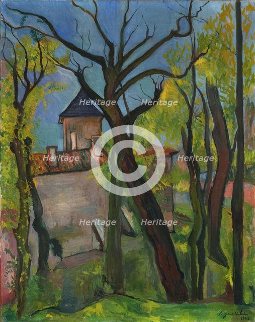 Landscape at Saint-Bernard, 1932.