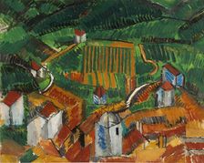 Landscape at Vence, 1908. Creator: Dufy, Raoul (1877-1953)