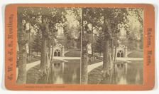 Landscape Avenue, Greenwood Cemetery, 1873/81. Creator: J.W. & J.S. Moulton