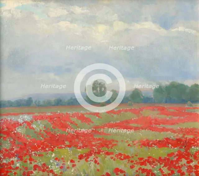 Landscape, around 1900. Creator: Ludovit Cordak.