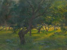 Landscape, around 1910. Creator: Ludovit Pitthordt
