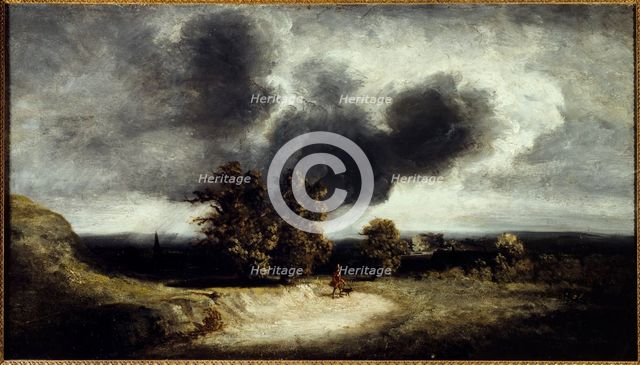 Landscape around Paris, c1830. Creator: Georges Michel.