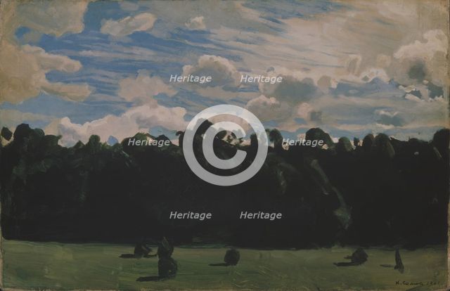 Landscape. Artist: Somov, Konstantin Andreyevich (1869-1939)