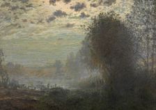 Landscape by Moonlight, 1898. Creator: Adriaan Joseph Heymans