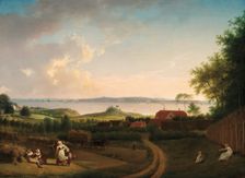 Landscape by the Sound, c1800. Creator: Jens Juel