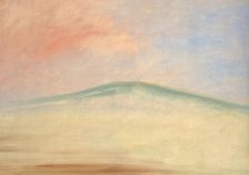 Landscape Background, 1846-1848. Creator: George Catlin