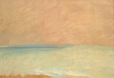 Landscape Background, 1846-1848. Creator: George Catlin