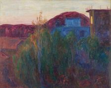 Landscape (Balbergkampen), 1907. Creator: Thorvald Erichsen