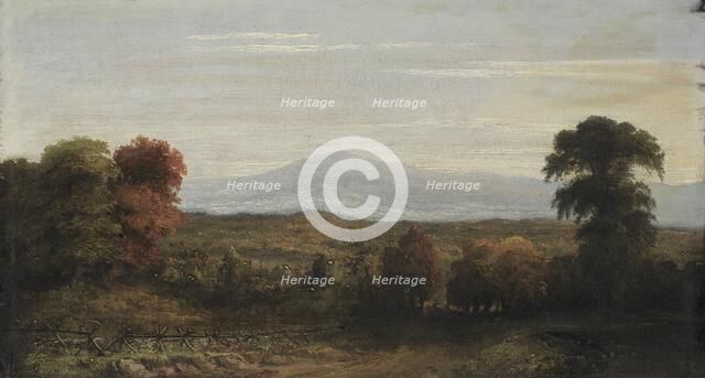 Landscape, before 1918. Creator: Jasper F. Cropsey (American, 1823-1900), imitator of.