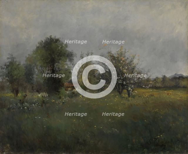 Landscape, between 1860 and 1891. Creator: Leon-Germain Pelouse.