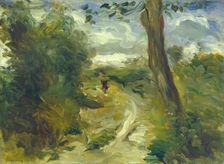 Landscape between Storms, 1874/1875. Creator: Pierre-Auguste Renoir