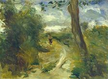 Landscape between Storms, 1874/1875. Creator: Pierre-Auguste Renoir