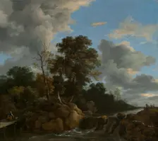 Landscape, c. 1670. Creator: Jacob van Ruisdael