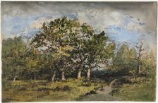 Landscape, c. 1860. Creator: Narcisse Diaz de la Peña (French, 1807-1876)