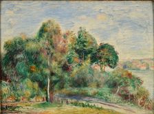 Landscape , c. 1890. Creator: Renoir, Pierre Auguste (1841-1919)