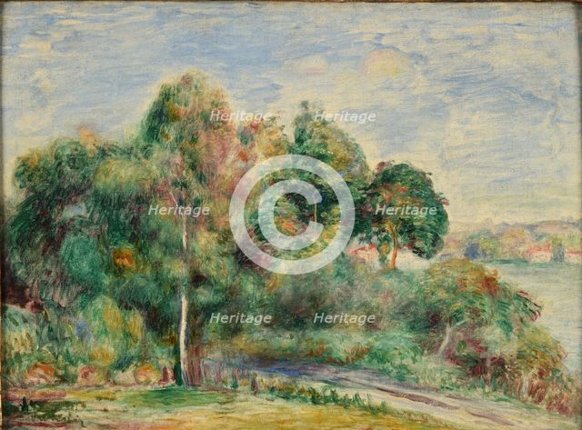 Landscape , c. 1890. Creator: Renoir, Pierre Auguste (1841-1919).