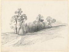 Landscape, c. 1835-1840. Creator: Seth Wells Cheney