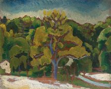 Landscape, c. 1912. Creator: Morton Livingston Schamberg